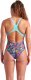Damski Strój Kąpielowy Women's Arena Vivid Repeat Swimsuit Swim  dress blues rozmiar 38 2