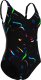 Damski Strój Kąpielowy Women's Arena Abyss Swimsuit U Back  dress blues rozmiar 38 1