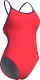 Damski Strój Kąpielowy Women's Swimsuit Lace Back Solid  dress blues rozmiar 26 1
