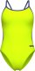 Damski Strój Kąpielowy Women's Swimsuit Lace Back Solid  dress blues rozmiar 26 1