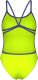 Damski Strój Kąpielowy Women's Swimsuit Lace Back Solid  dress blues rozmiar 26 2