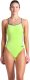 Damski Strój Kąpielowy Women's Swimsuit Lace Back Solid  dress blues rozmiar 28 3