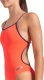Damski Strój Kąpielowy Women's Swimsuit Lace Back Solid  dress blues rozmiar 34 5