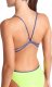 Damski Strój Kąpielowy Women's Swimsuit Lace Back Solid  dress blues rozmiar 30 6