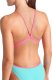 Damski Strój Kąpielowy Women's Swimsuit Lace Back Solid  dress blues rozmiar 40 6