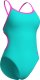 Damski Strój Kąpielowy Women's Swimsuit Lace Back Solid  dress blues rozmiar 30 1