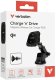 Verbatim Ładowarka samochodowa n Drive    Qi2 15W RGB CND-01 czarny/black 31860 32