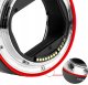 Adapter Redukcja do Canon EOS R RP na Obiektyw Canon EF EF-S Meike Chip AF / MK-EFTR-A 9