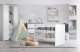Regał DALIA biały/szary LITTLE SKY 4