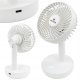 WENTYLATOR BIURKOWY AKUMULATOROWY WIATRAK BEZPRZEWODOWY STOŁOWY MAŁY CICHY 1