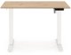 Biurko B53 białe/dąb artisan z regulacją wysokości HALMAR 4