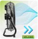 WENTYLATOR PODŁOGOWY PRZEMYSŁOWY WIATRAK BIUROWY MOCNY 45CM PRZENOŚNY 100W 7