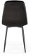 Krzesło tapicerowane K417 VELVET czarne HALMAR 5