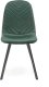 Krzesło tapicerowane K462 VELVET zielone HALMAR 5