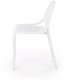 Krzesło K532 białe z tworzywa PVC HALMAR 4