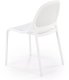 Krzesło K532 białe z tworzywa PVC HALMAR 6