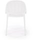 Krzesło K532 białe z tworzywa PVC HALMAR 7