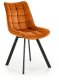 Krzesło tapicerowane K332 VELVET cynamonowe HALMAR 1