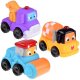 Zestaw miękkie autka budowlane 3szt 18M+ ZA4737A EDUKAMP 1