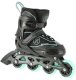 Łyżworolki NA11008 Nils Extreme czarno-miętowe 35-38 1