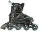 Łyżworolki NA11008 Nils Extreme czarno-miętowe 35-38 2