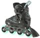 Łyżworolki NA11008 Nils Extreme czarno-miętowe 35-38 4