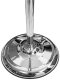 44-655# Wentylator stojący 16" 60w srebrny metalowy 5