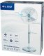 44-655# Wentylator stojący 16" 60w srebrny metalowy 8