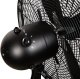 44-656# Wentylator stojący 16" 60w czarny metalowy 2