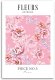 Feeby obraz na płótnie Różowe kwiaty piwonii Shabby Chic 40x60 medium 2