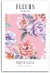 Feeby obraz na płótnie Kolorowe kwiaty piwonii Shabby Chic 40x60 medium 2