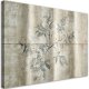 Feeby obraz na płótnie liście rośliny na tle z fakturą 60x40 medium 1