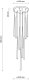 Lampa wisząca PIANO BLACK 10114 TK Lighting 5