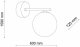 Kinkiet ESTERA BLACK 4777 TK Lighting 2