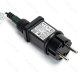 Sznur 20mb 400led Ip44 zimnych lampek choinkowych led z zasilaczem 4