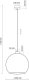 Lampa wisząca CUBUS ZIELONY 6778 TK Lighting 7
