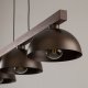Lampa wisząca TK Lighting Lampa wisząca OSLO BROWN 6299 2