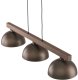Lampa wisząca TK Lighting Lampa wisząca OSLO BROWN 6299 3