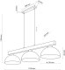 Lampa wisząca TK Lighting Lampa wisząca OSLO BROWN 6299 5