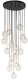Lampa wisząca NILOS BLACK/GOLD 5945 TK Lighting 1
