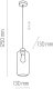 Lampa wisząca MARCO GREEN 6696 TK Lighting 2