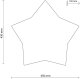 Lampa sufitowa STAR LINEN 5958 TK Lighting 8