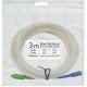 Patchcord światłowód kabel SC/APC-SC/UPC 3m simple 1