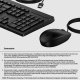 Klawiatura + mysz HP 225 Zestaw klawiatury i myszy 100% full size USB QWERTZ niemiecki czarny 2