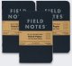 Notes Field Notes Pitch Black Memo Small Linie 1