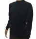 Sweter męski z kaszmiru i wełny merynosów XL czarny mod.530 2