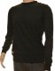 Sweter sweterek męski czarny z kaszmirem M 550 1