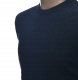 Sweter męski z bawełny elegancki bawełniany granatowy 100% bawełna 2XL XXL 1