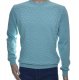 Sweter męski z bawełny elegancki bawełniany turkusowy 100% bawełna 2XL XXL 1