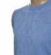 Sweter męski z bawełny elegancki bawełniany błękitny 100% bawełna 3XL XXXL 2